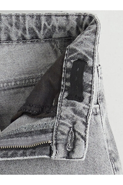 LC Waikiki LCW Kids sive široke farmerke za devojčice