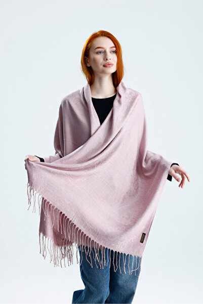 CHALE Shine Series Pashmina Shoulder Shawl - Premium Woven Double-Sided Pashm...