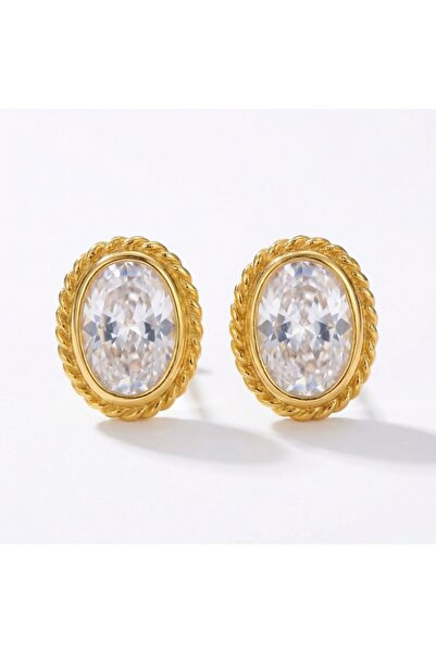 makeitbylove Sultan El Yapımı Beyaz Topaz Küpe - Berraklık Sembolü - 925 Ayar...