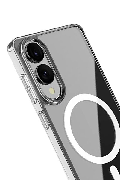 Najmaddin حافظة نيو فيس لهاتف سامسونج جالاكسي S25 إيدج ماجنيتيك سيف سيليكون ش...