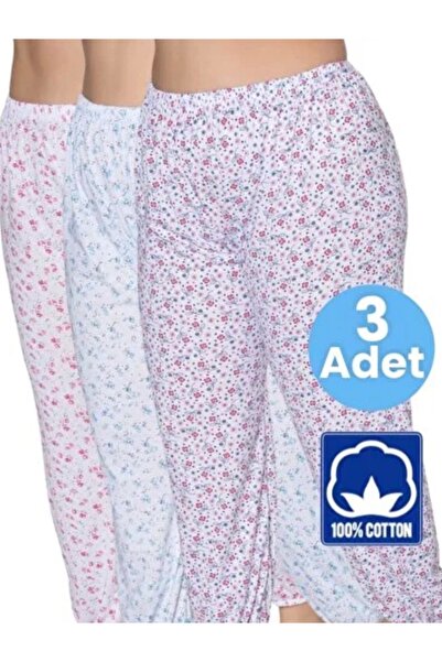 Seher Yıldızı Seher Empirme Patterned Pajamas 3 Pieces