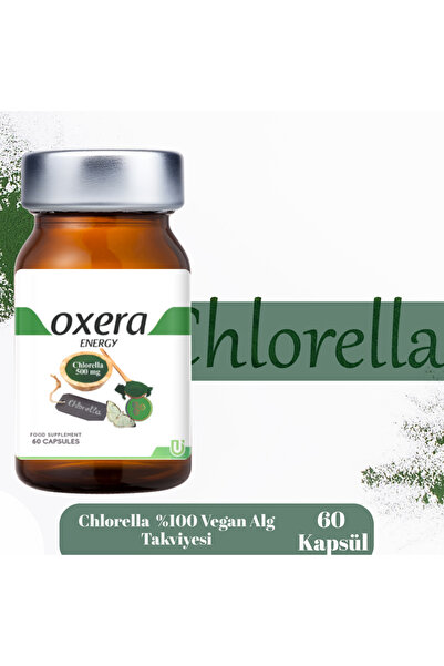 OXERA ENERGY Chlorella 60 Kapsül – %100 Vegan Alg Takviyesi