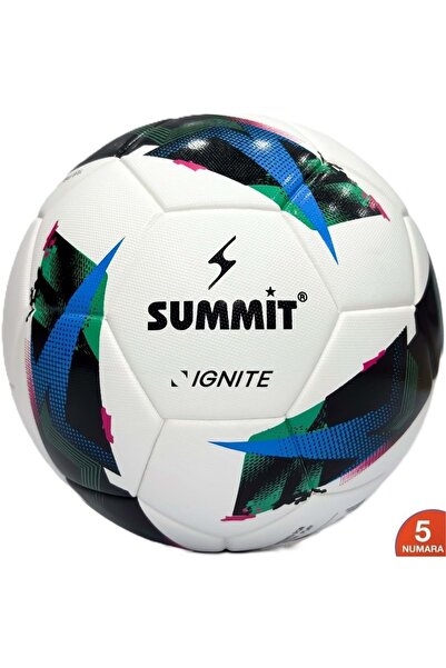 Summit Ignite League Ball Thermo Bonded Size 5 Soccer Ball Blue
