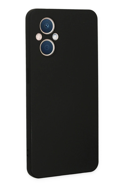 Epilons حافظة رينو 7 لايت نانو من السيليكون المخملي - أسود