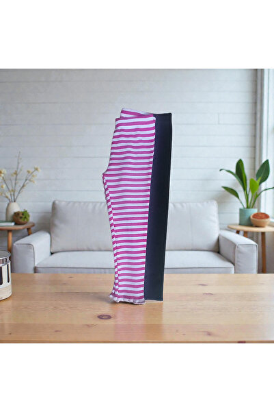 FUN KIDS COLTHINIG 2-pak Rebrasta tkanina tamnosmeđe debele dječje tajice sa ...