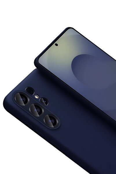 Epilons غطاء حماية نانو سيليكون لهاتف جالاكسي S26 - أزرق داكن