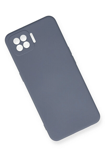 Najmaddin حافظة نيو فيس لهاتف اوبو A73 نانو اندرويد K مخمل سيليكون - رمادي