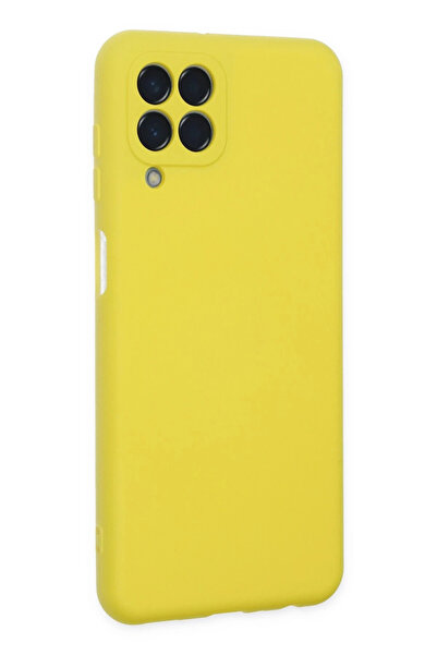 Epilons حافظة جالاكسي M33 نانو من الداخل مخمل سيليكون - أصفر