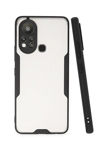 Epilons حافظة إنفينيكس 11S من السيليكون البلاتيني - أسود