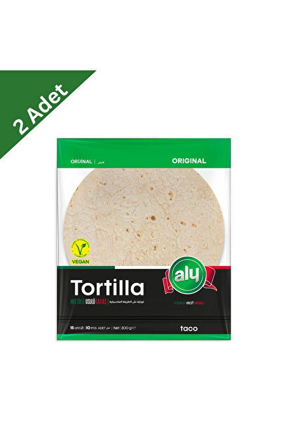 Aly Tam Buğday Unlu Tortilla Lavaş 15 cm (10’lu - 300 g) x2 Adet - Mini Boy, ...