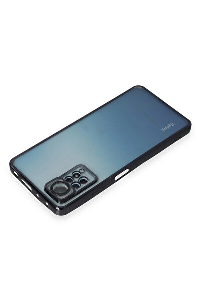 Epilons حافظة ريدمي نوت 11 من السيليكون مع عدسة - أسود