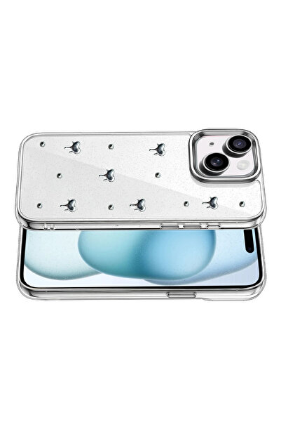 Epilons غطاء آيفون 15 بنمط الفيونكة - نمط 1