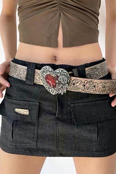 Giraffe Kadın Tokalı Pantolon, Gömlek, Ceket, Elbise, Kazak Kemeri