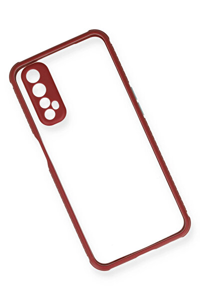 Epilons 7 حافظة ميامي سيليكون شفاف - فوشيا