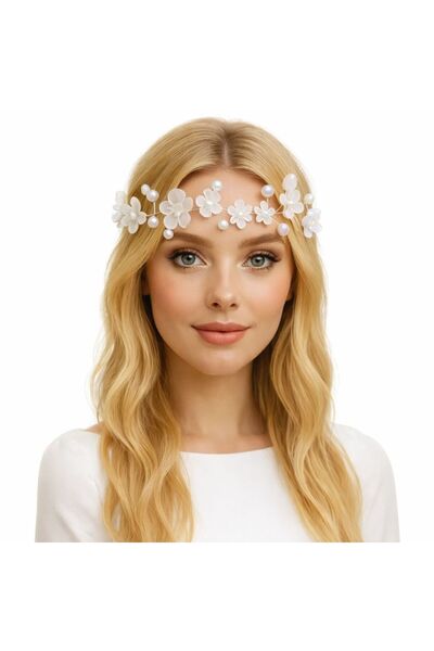 EMKSHOP Saç Aksesuarı Alın Baş Saç Aksesuarları Premium Parlak Model