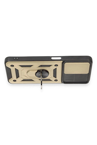 Epilons حافظة C35 من السيليكون مع حلقة عدسة - ذهبي