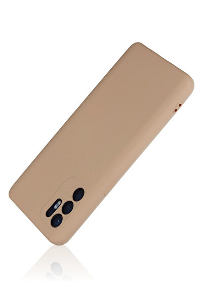 Najmaddin حافظة نيو فيس لهاتف أوبو رينو 6 نانو إني مخمل سيليكون - بودرة