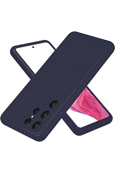 Epilons حافظة سيليكون أولى لجهاز Galaxy S25 - أزرق داكن