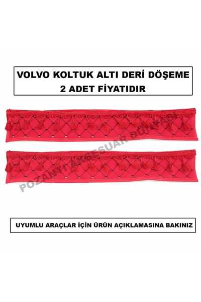 pozantiaksesuardunyasi تنجيد جلدي تحت المقعد لسيارات فولفو FH 460 وFH 500 وFH...