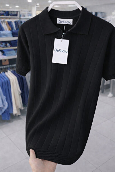 DeFacto premium kalite yazlık kısa kollu tarz yeni model polyemid triko tişört