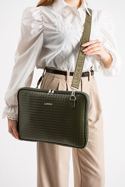 LUNABLU 13-14" Inch Waterproof Fabric Featured MacBook Air-Pro Briefcase Note...