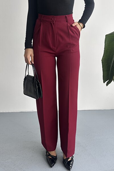 moda armanc Women's Palazzo Trousers Oversize Original Cut - High Waist Wide ...