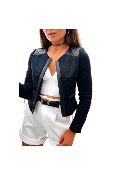 River Flower S020 jacket, navy blue, size 38