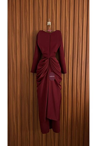 GORI FASHION Elegant long-sleeved evening dress