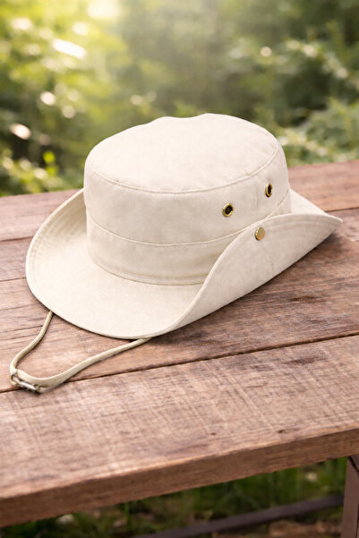 REBBEX PĂLĂRIE SAFARI UNISEX, AJUSTABILĂ, UTILIZARE CONFORTABILĂ, MATERIAL DI...