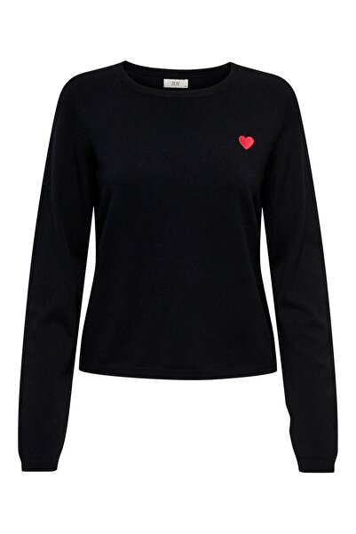 ONLY 15363326 Jdykate L/S O-Neck Emb. Pullover Knt