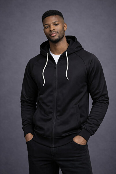 ByFourMan Unprinted Scuba Gray Black a Quality Jacket