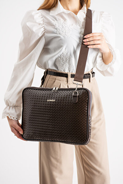 LUNABLU 13-14" Inch Waterproof Fabric Featured MacBook Air-Pro Briefcase Note...