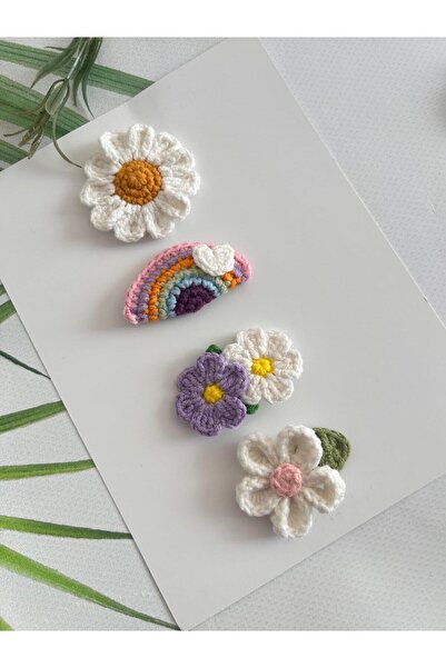Hand Mother's Since 2024 Az Saçlı Bebek Tokası Handmade Baby Antialerjik %100...