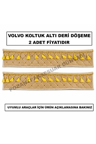 pozantiaksesuardunyasi تنجيد جلدي تحت المقعد لسيارات فولفو FH 460 وFH 500 وFH...