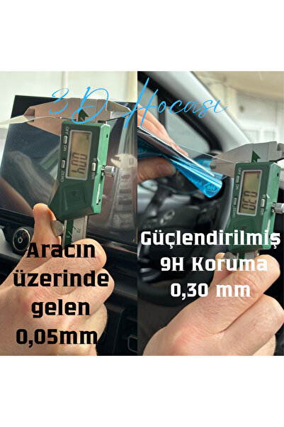 3D Hocası 9H Nano Cam Tablet Ekran Koruyucu – Rifter, Berlingo, Combo, Doblo, Proace Uyumlu