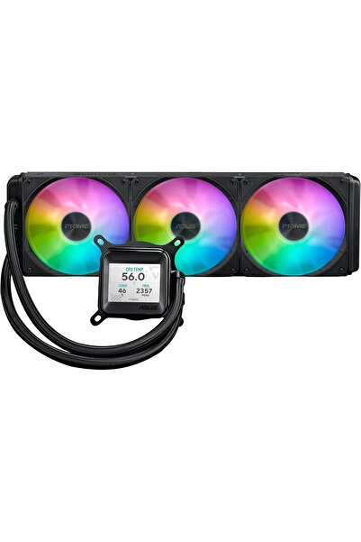 ASUS مبرد سائل متكامل لوحدة المعالجة المركزية مع إضاءة ARGB