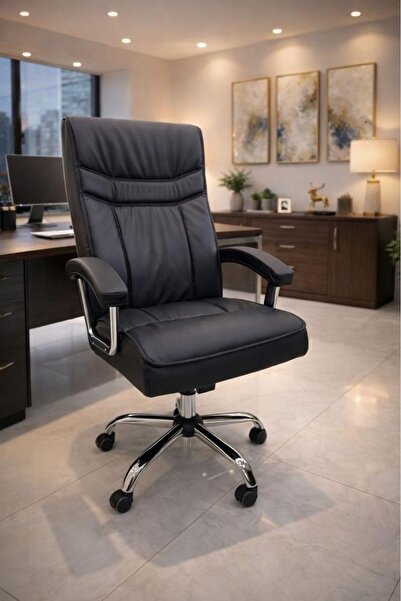 DEC59 A swivel office chair with a luxurious and distinctive design.