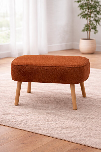 AY CONCEPT Napoli Puf Tabure Bench Sandalye Retro Ayak