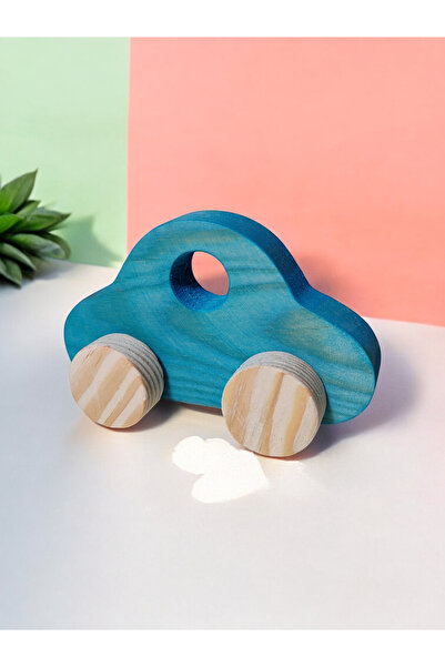 websunday Wooden Toy Car Natural Handmade Toy