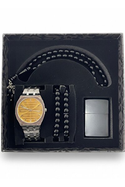 Tisaati Exclusive Serisi Özel Tasarım Kutulu Çakmak Bileklik Tesbih Ve Metal ...
