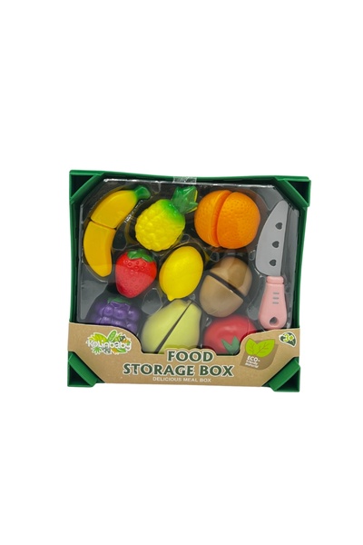 OEM Fruit cutting play set in a box.
