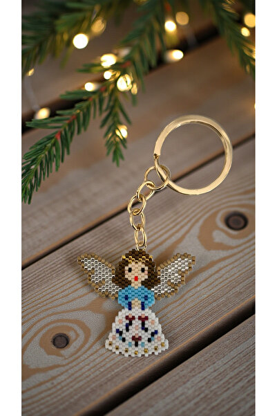 SEARD Miyuki Beads Handmade Angel Keychain/Bag Ornament 2