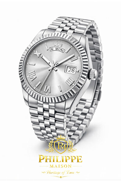 PHİLİPPE MAİSON Çift Takvimli - Erkek Kol Saati