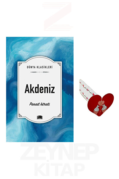 Ema Kitap Akdeniz - Panaıt ıstratı (Dünya Klasikleri) Kalp Ayraç Hediye