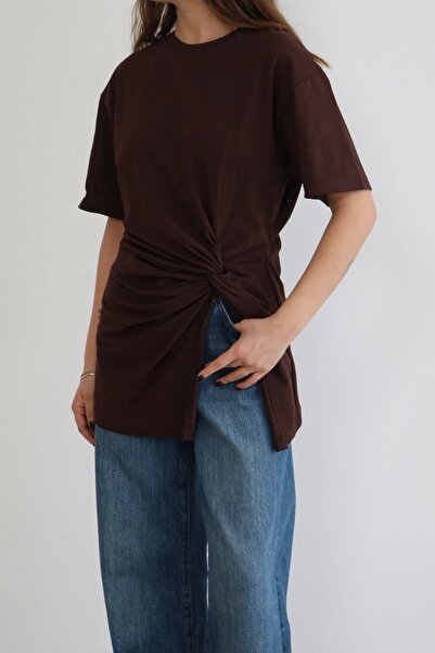 By ÖTE Tricou din bumbac cu șnur