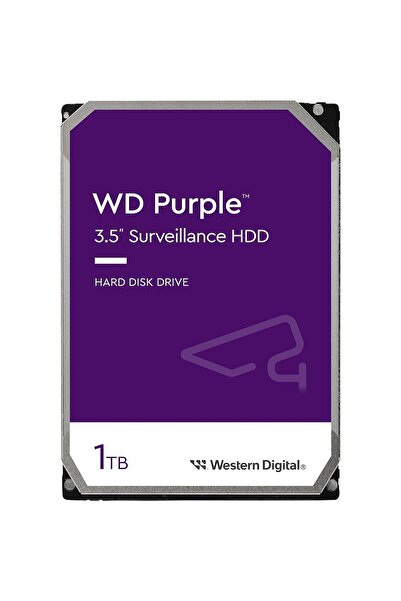 Universal قرص صلب WD PURPLE سعة 1 تيرابايت بسرعة 5400 دورة في الدقيقة وذاكرة ...