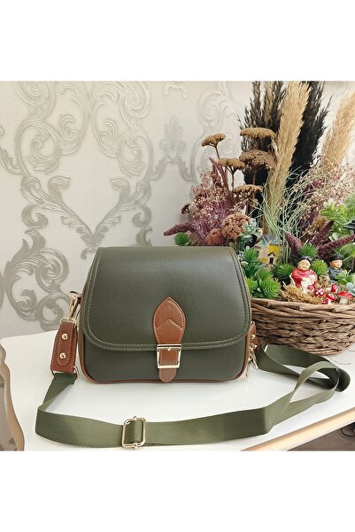 A.E Omuz ve Çapraz Çift Fermuarlı Çanta