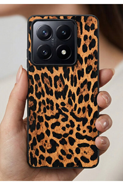 Rivor غطاء خلفي واقٍ بتصميم أنيق بنمط الفهد مع نتوء للكاميرا، متوافق مع هواتف...