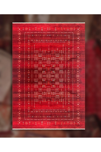 Emka ANTIKA ESKİTME HALI KOLEKSİYONU -8853 BORDO