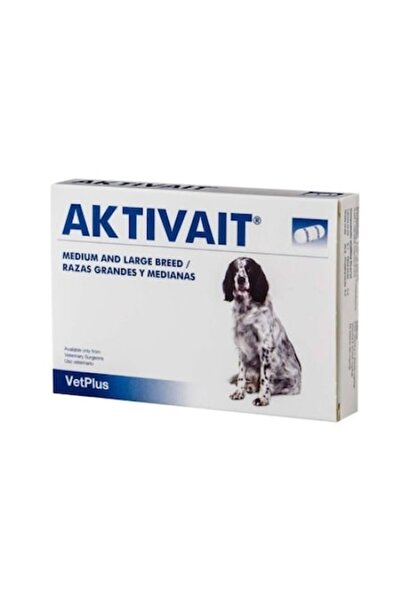 Vetplus Supliment nutritiv pentru câini Aktivait de rase medii și mari, 60